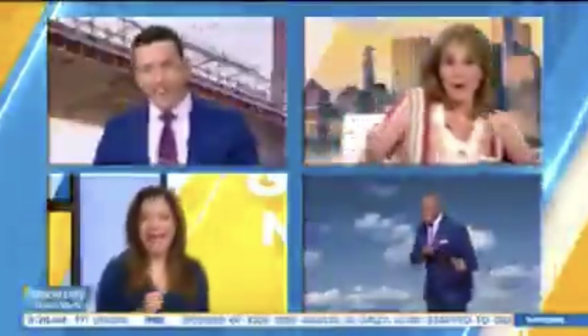 Had to show the FOX 5 NY team how it’s done this morning!