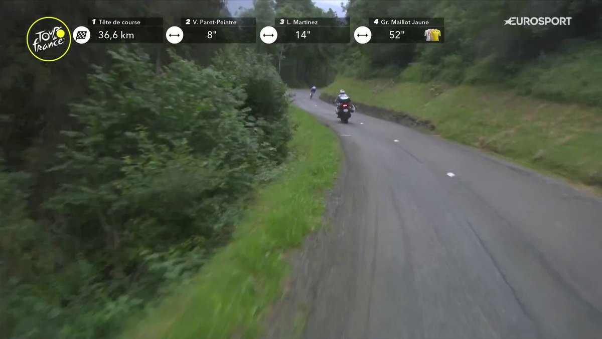 ¿𝑸𝒖𝒆́ 𝒎𝒊𝒓𝒂𝒔 𝒕𝒂𝒏 𝒆𝒎𝒃𝒐𝒃𝒂𝒅𝒐? 🤫 Silencio. Primoz Roglic bajando el Cormet de Roselend. #TDF2025
