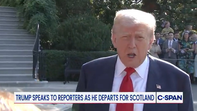 Q: "Would you consider a pardon or a commutation for Ghislaine Maxwell?" President Trump: "It's something I haven't thought about...I'm allowed to do it, but it's something I have not thought about."