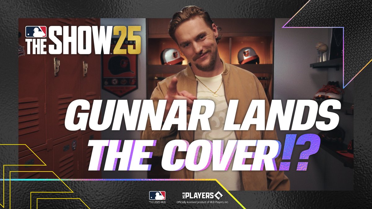 From playing The Show to being the cover of #MLBTheShow 25: Gunnar Henderson! 😤 Get MLB The Show 25 now: #GunnarTakeover