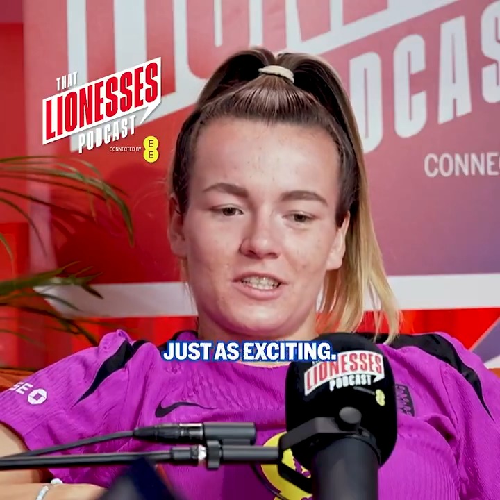 2022, 2023, 2025 ✅ Lauren Hemp reflects on reaching her third major tournament final with England on #ThatLionessesPodcast connected by EE:
