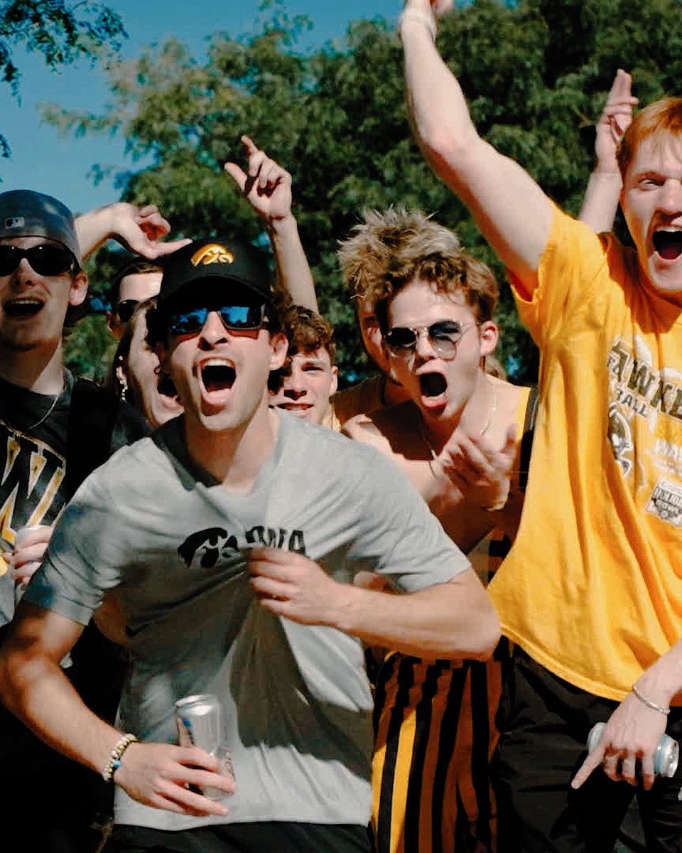 Unrivaled Passion 😤 See you soon, Hawkeye fans!