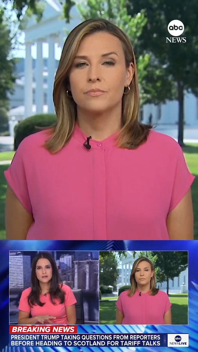 President Trump initially dodged the question about the possibility of granting clemency for convicted Jeffrey Epstein associate Ghislaine Maxwell after being asked by ABC News. Maxwell is currently being interviewed by Deputy AG Todd Blanche.