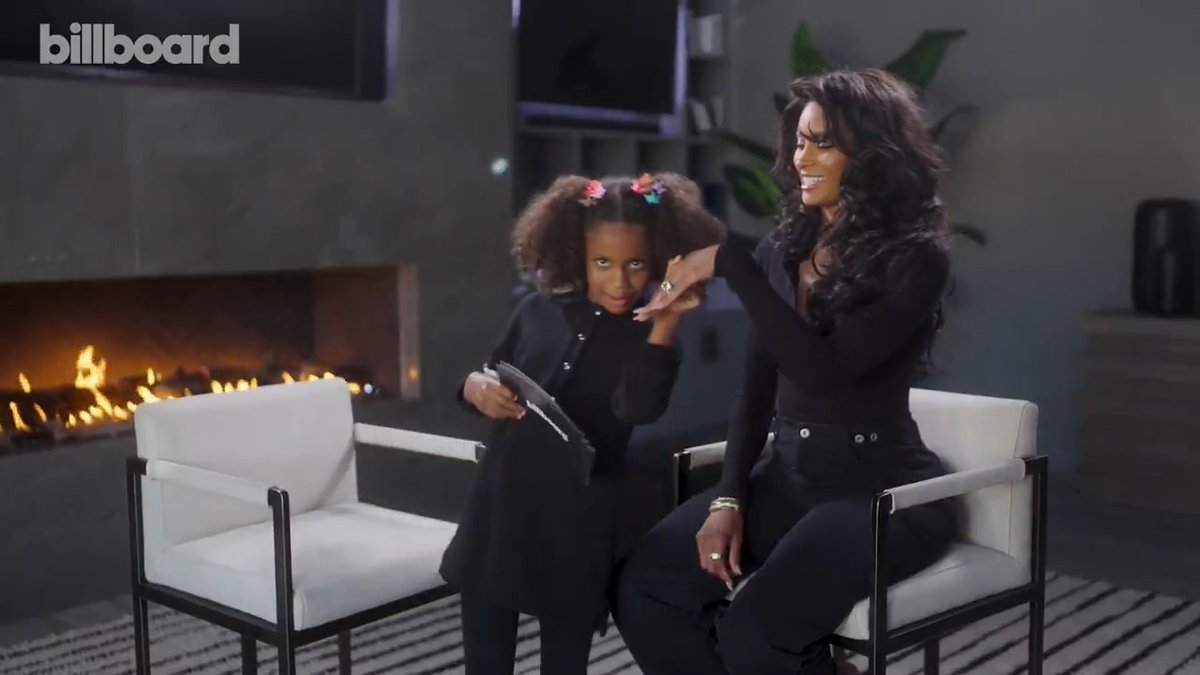 Sienna just making sure everyone peeps the 💍! Ciara reveals what she would title a song with Russell Wilson &amp; more during the latest Billboard Family Q&amp;A. Watch the full interview: