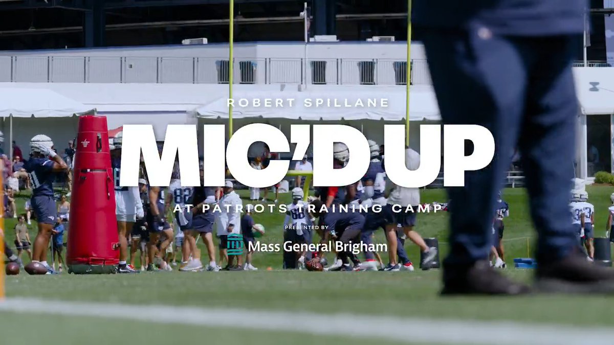 The #Patriots mic’d up LB Robert Spillane and my main takeaway is that he will 100% be a captain 🔥 (🎥 New England Patriots)
