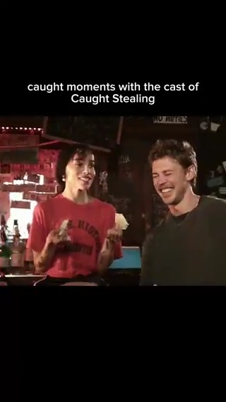 Austin Butler and Zoë Kravitz for ‘CAUGHT STEALING’ press