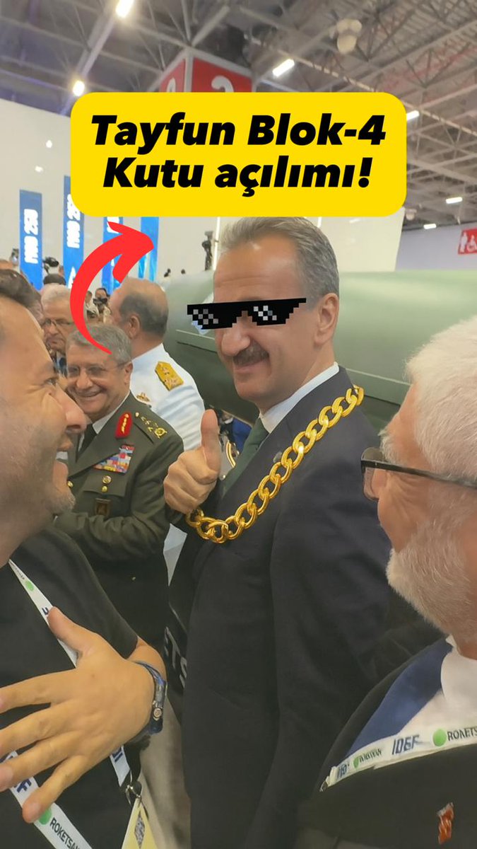 Daha iyisi var mı bilemedim 😎 Savunma Sanayi Başkanı Prof. Dr. Haluk Görgün ile Roketsan Tayfun Blok-4 Unboxing 😍🚀