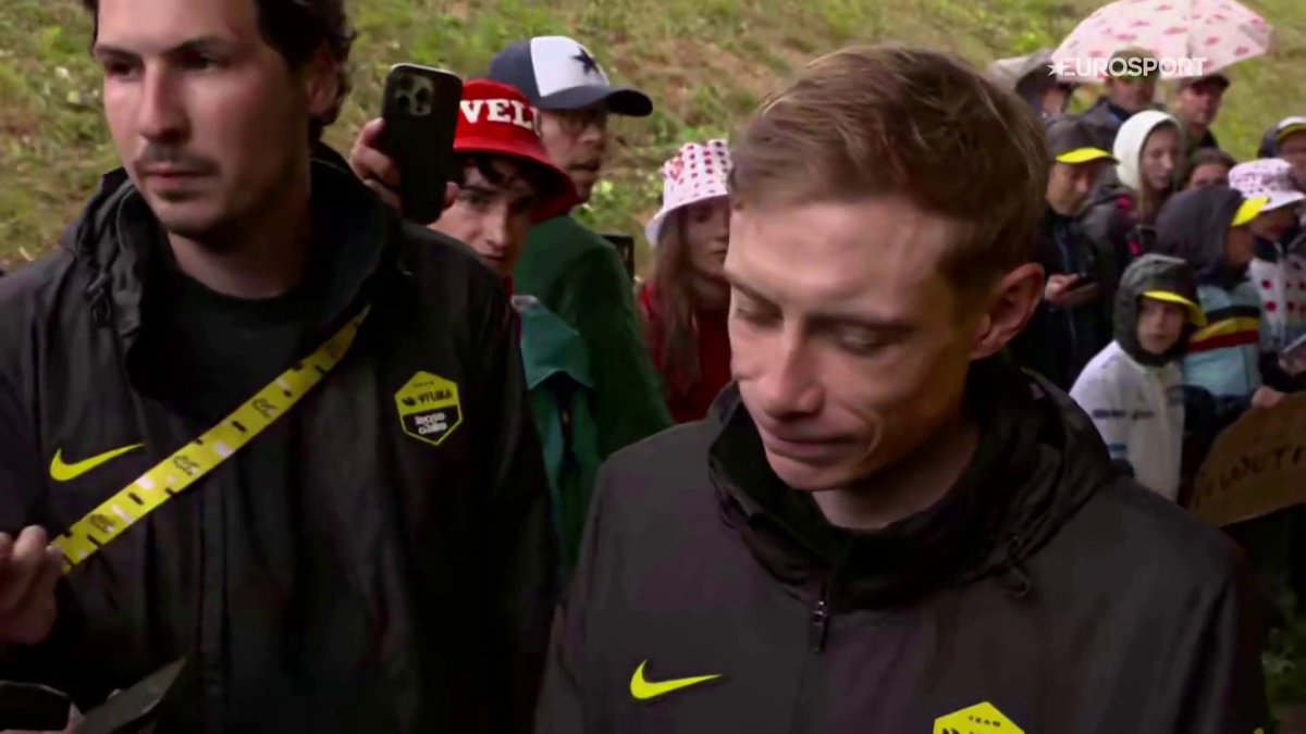 🇩🇰🎙️ La resignación de Jonas Vingegaard con Tadej Pogacar tras el final en La Plagne: "Ha sido el mejor, se merece ganar el Tour" #TDF2025
