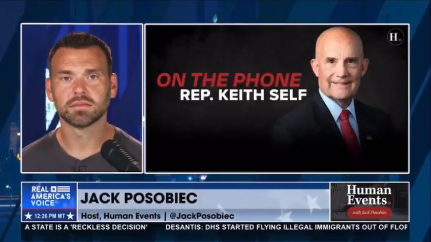.Rep. Keith Self to Jack Poso 🇺🇸: "President Trump will not be president forever and we don't know who's going to be the next president. So we need to codify into law his executive orders so that they are much harder to overturn."
