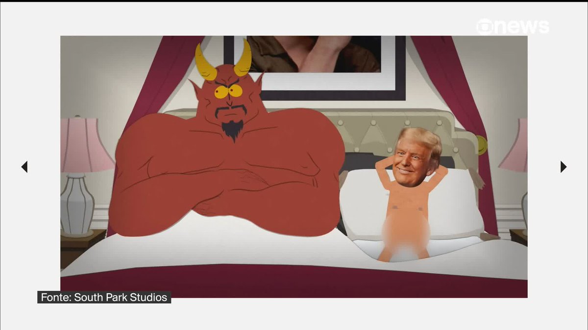 O presidente dos EUA, Donald Trump, foi tema do polêmico primeiro episódio da nova temporada da série satírica “South Park”. Em resposta à revista americana Rolling Stone, a Casa Branca criticou a série, dizendo que ela não é relevante há mais de 20 anos e tenta desesperadamente chamar atenção. Saiba mais com Arthur Dapieve. ➡ Assista ao #Estúdioi: #GloboNews