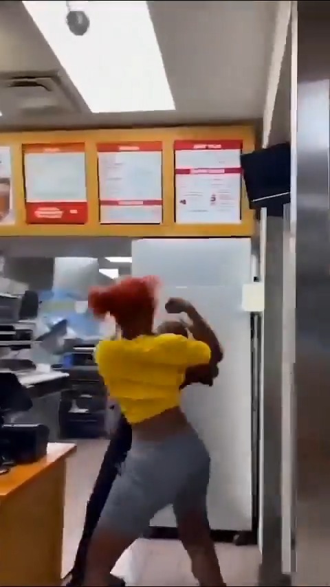 I remember going into a Wendy's and seeing people smoking in the sun room. Apparently this is what the average Wendy's looks like inside now.... #CityLife #wendys #frosty #democrats #decay #FailedState