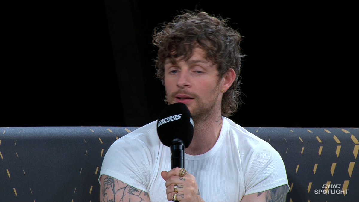 "They're rock stars, in their own way" Takes one to know one, the pros have their rockstar status confirmed by Tom Grennan on EWC Spotlight 🔥