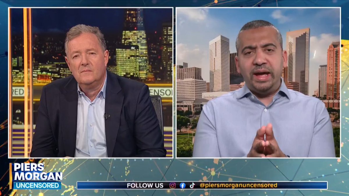 Mehdi Hasan think young Americans have become 'emboldened fascists' because of Donald Trump. "I do actually think they’re taking their cues from the top." Watch more 👇 📺 Piers Morgan | Mehdi Hasan