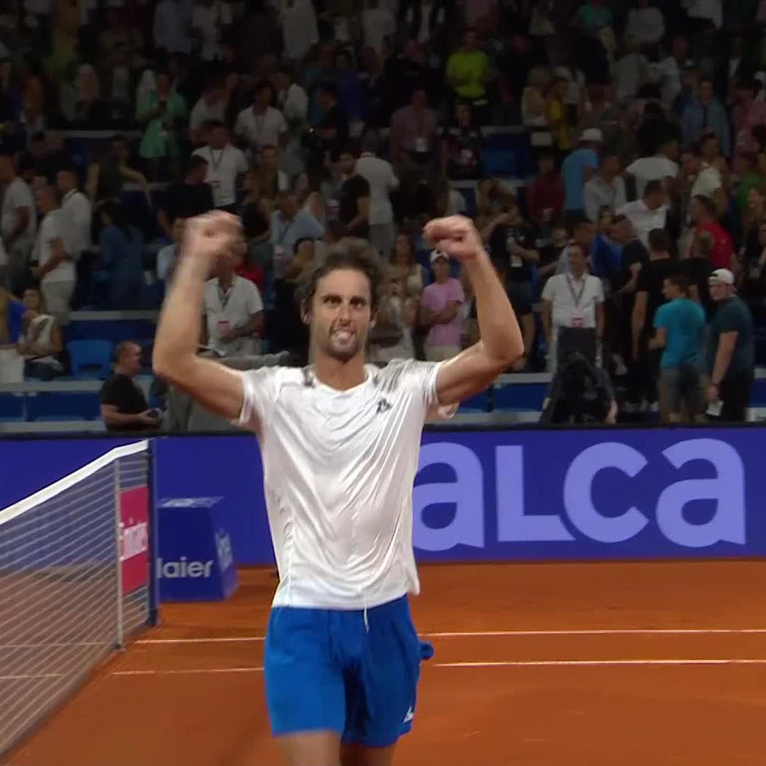 First ATP final for Taberner! 🔥 Carlos Taberner reaches career-high No. 84 after a dominant 6-2 6-1 win over Dzumhur! #CroatiaOpenUmag