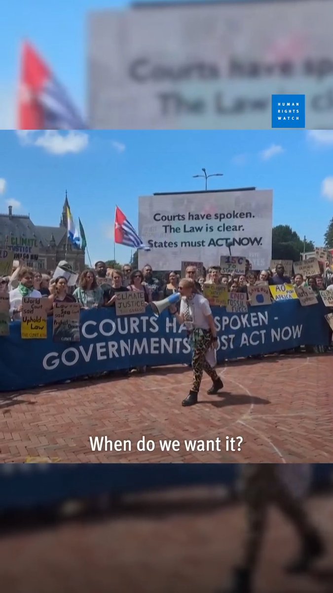 The International Court of Justice this week said that climate change is "an existential problem of planetary proportions that imperils all forms of life and the very health of our planet." States should now commit to ambitious climate plans and a fossil fuel phaseout.