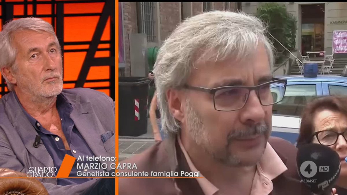 "La garza era già ammuffita allora" A #Quartogrado interviene in diretta il genetista Marzio Capra, consulente della famiglia Poggi