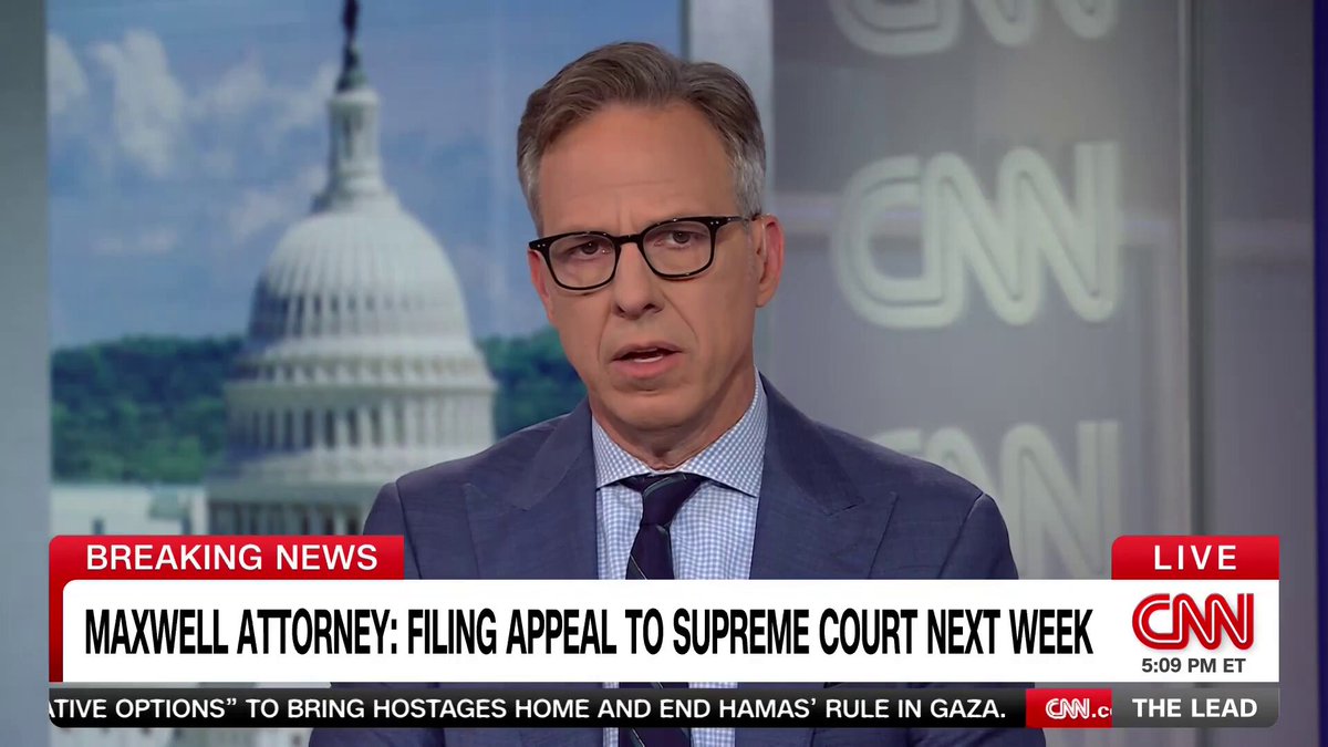 7.25.25 515 pm ET CNN Anchor of The Lead CNN Jake Tapper 🦅 w/ Conservate Lawyer George Conway ⚖️🇺🇸 with his priceless take on The Epstein Files