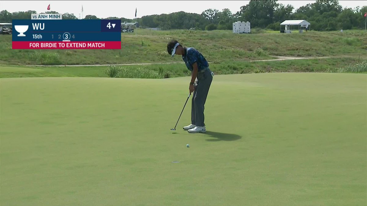 The U.S. Junior Amateur championship match is set! Nguyen Anh Minh will take on Hamilton Coleman at Trinity Forest.