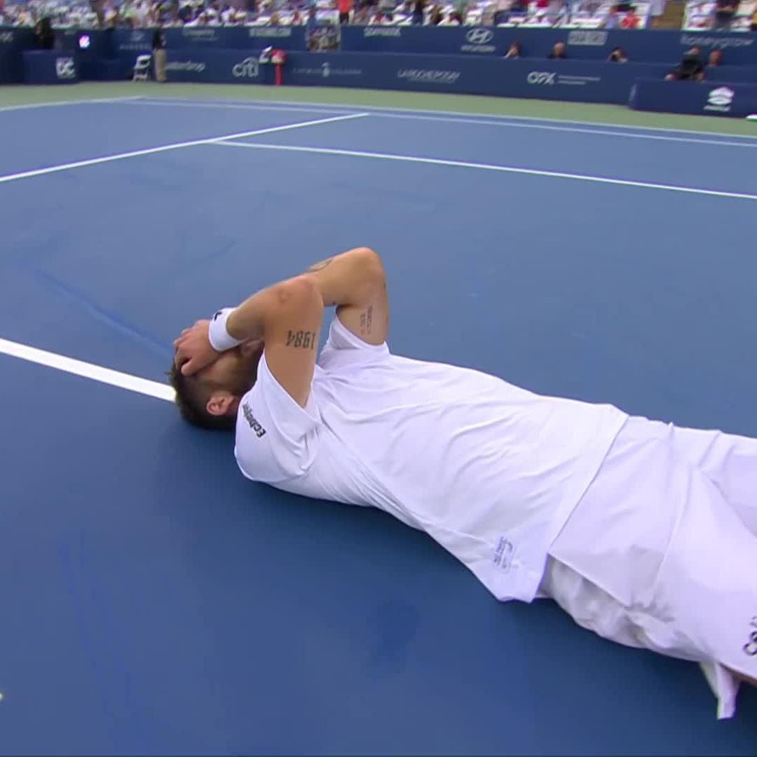 DANIIL MEDVEDEV AND CORENTIN MOUTET PLAY ONE OF THE MOST INSANE MATCH POINTS YOU’LL EVER SEE. Tennis. 🤯🤯🤯🤯