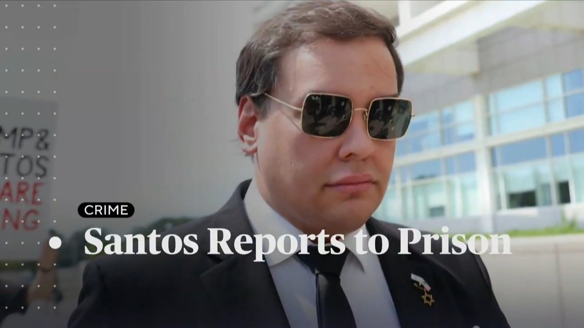 George Santos, the disgraced former congressman from New York, surrendered himself to a federal prison to start serving his more than seven-year sentence for fraud. Here are more of the top stories happening around the world.