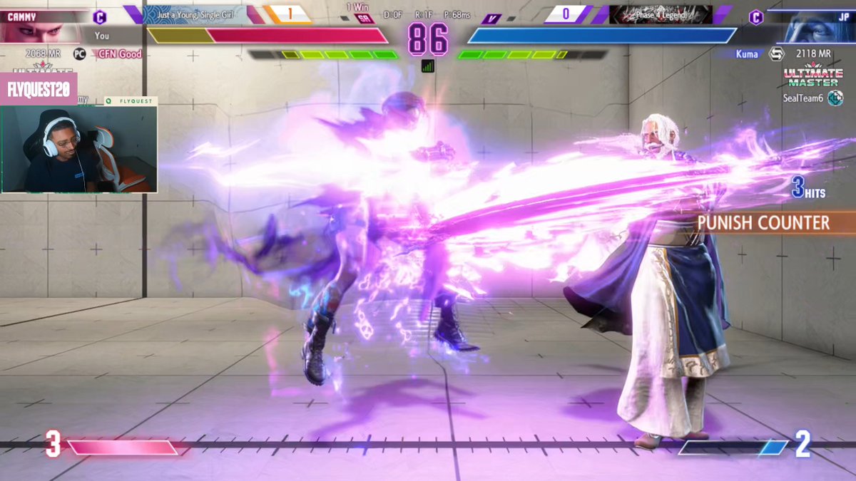 Hold up, can we talk about optimal punishes back to back from Punk tho?! We're Top 8 World Warrior East Coast baybeee!