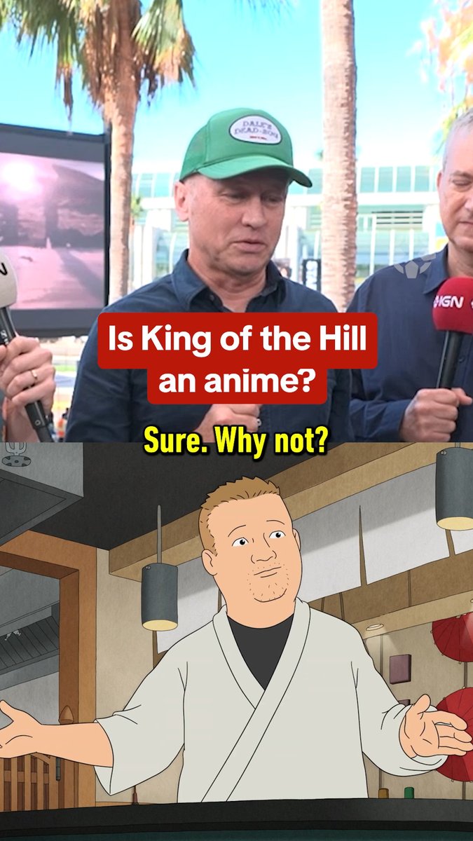 Is King of the Hill an anime? Mike Judge weighs in: #SDCC