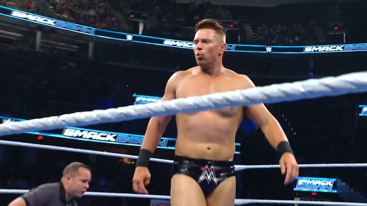 .The Miz is taking it to Jacob Fatu 👊