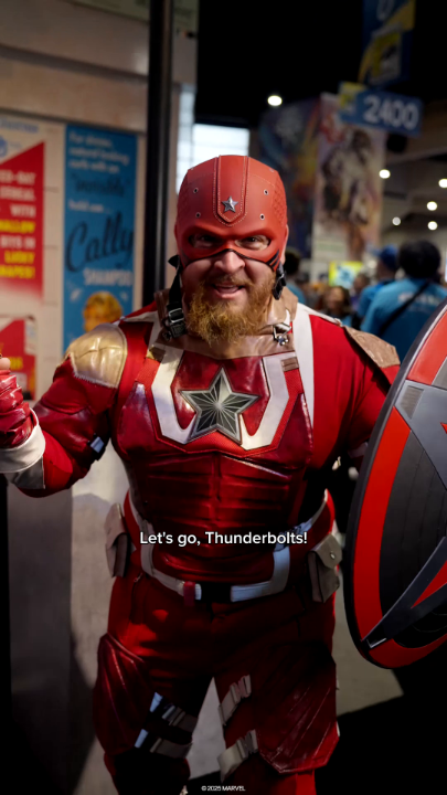 Fresh out of the 616 and straight to #MarvelSDCC!
