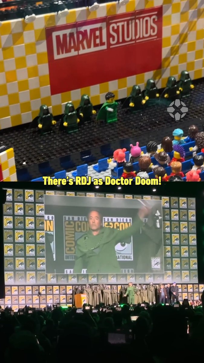 This is the craziest LEGO set we've ever seen: It's the actual San Diego Comic-Con and it has over 200,000 brick elements and 8,000 mini figures! #SDCC
