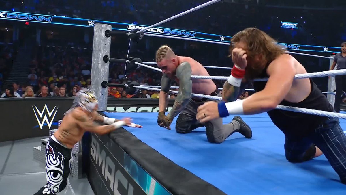 .“EL IDOLO” ANDRADE and REY FENIX WWE are wasting no time! 👊