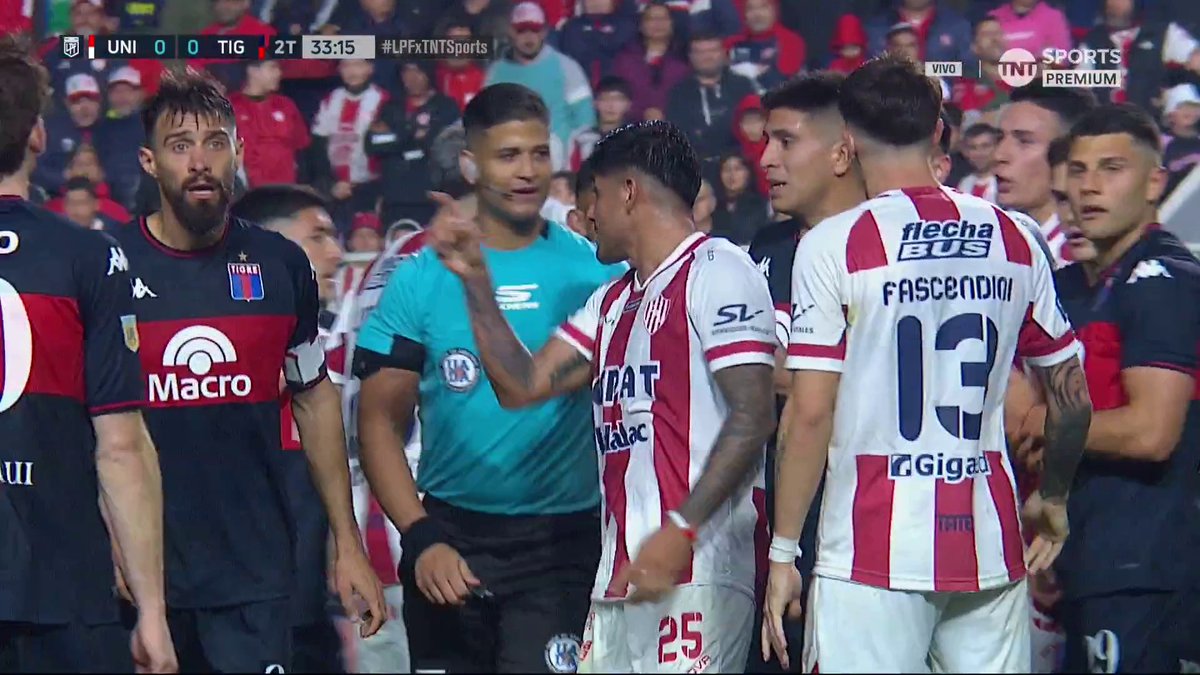 🚨POLÉMICA Y QUILOMBO. ¿Era penal para Unión? Todo Unión salió al cruce con el árbitro y se armó la podrida con los jugadores de Tigre.