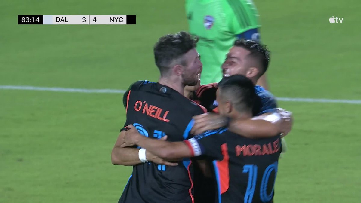 ALONSO MARTÍNEZ HAT TRICK 🔥 @NewYorkCityFC take the late lead.