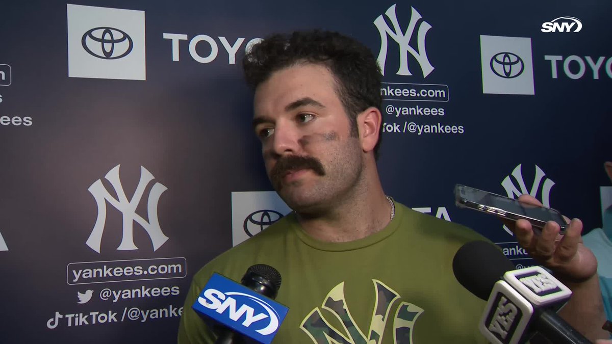 Austin Wells was asked about the Yankees' struggles since the middle of June: "We're in a good spot to make a run here and I think the tides are going to turn"