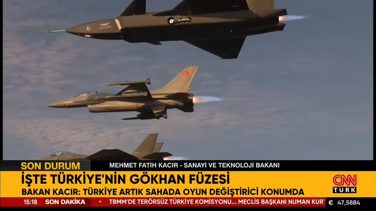 Menzili sır! İşte Türkiye'nin "GÖKHAN" füzesi... Bakan Kacır: "Türkiye artık oyun değiştirici konumda"