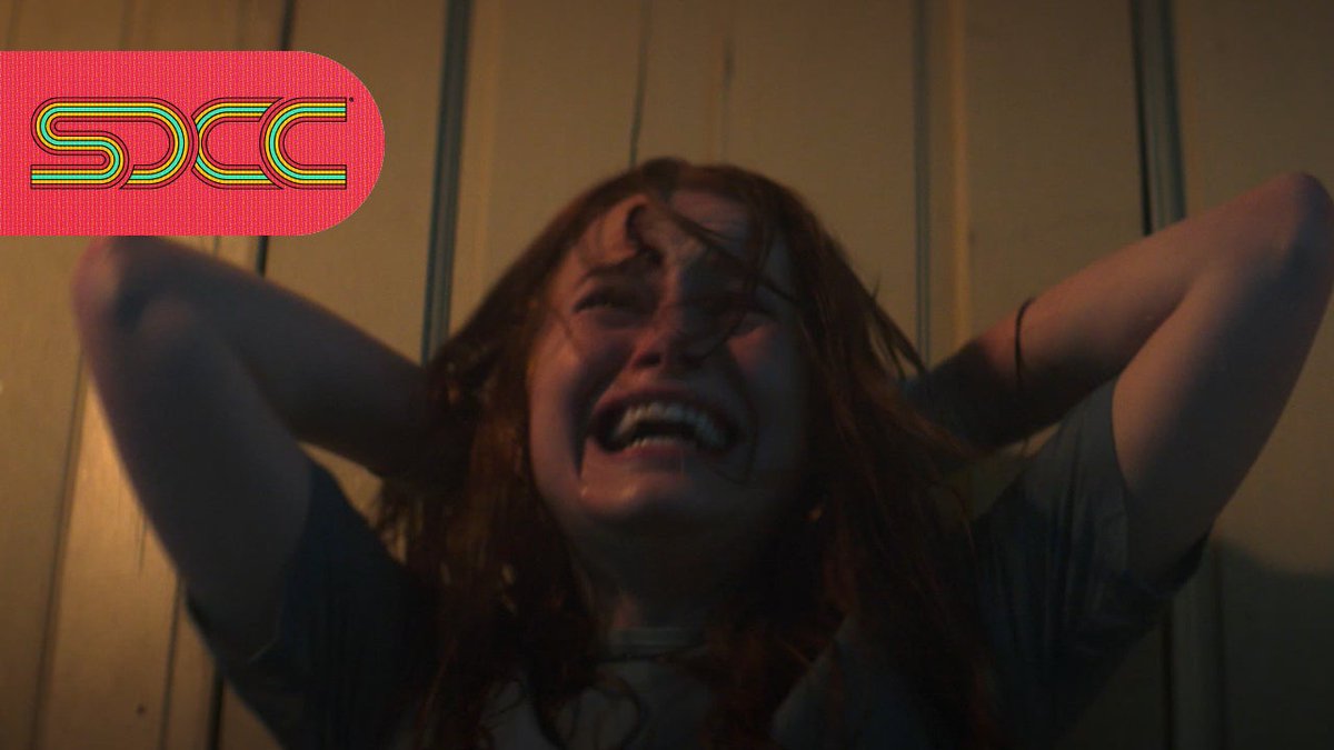 Watch as Maya frantically tries to escape the ax-wielding brute in this intense clip from The Strangers Chapter 2, in theaters on September 26! #SDCC