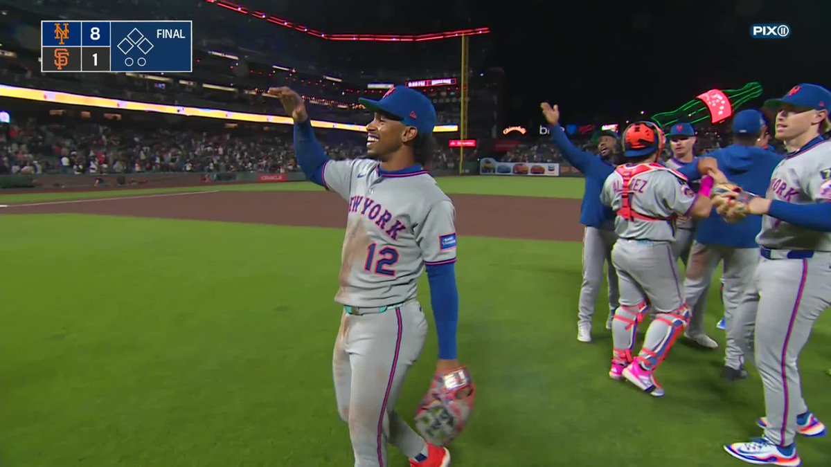 "1, 2, 3...PACO!" Tonight's circle celebration was dedicated to Francisco Lindor