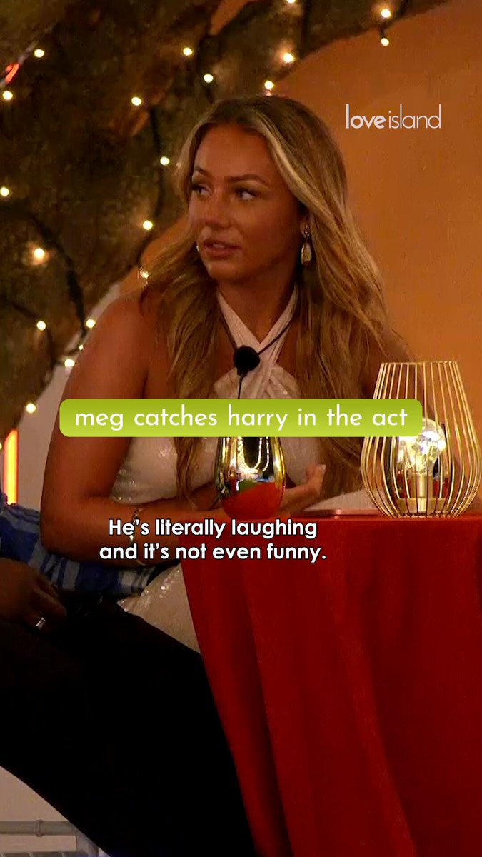 No haha’s from Harry here 😮‍💨 #LoveIsland