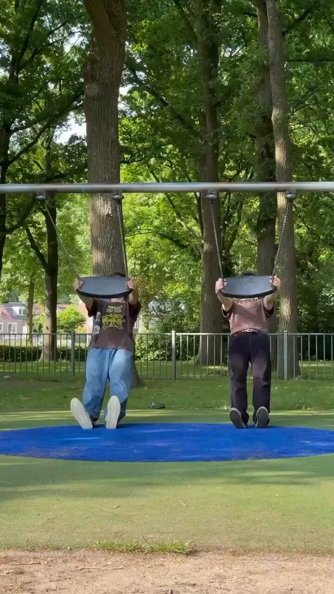 Using physics to play on a swing.