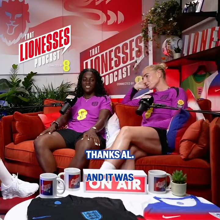 "You deserve to enjoy your moment." ❤️ Alex Greenwood is joined by Michelle Agyemang on the latest episode of #ThatLionessesPodcast connected by EE, live now on Apple and Spotify 🎧