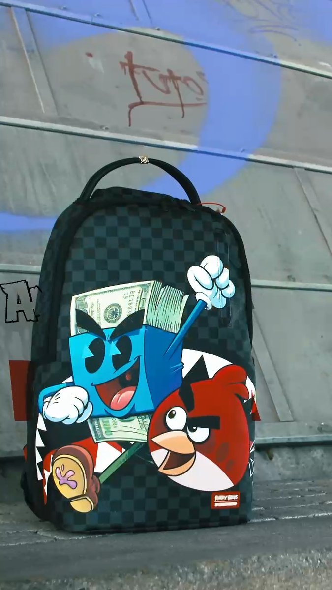 it's finally here! Rep Red in the newest Angry Birds x Sprayground collab now >>