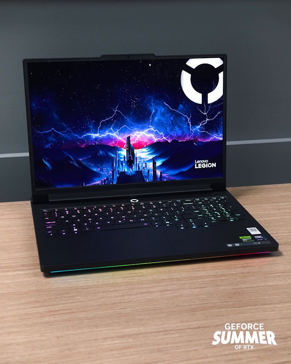 🔥#GeForceSummer RTX: ノート PC WEEK 豪華景品🔥 GeForce RTX 5080 Laptop GPU を搭載した「Lenovo Legion Pro 7i」 を抽選でプレゼント 🎁 応募方法: 🟢このアカウントをフォロー 🟢#GeForceSummer とコメント 🟢このノート PC で何をしたいのかコメント