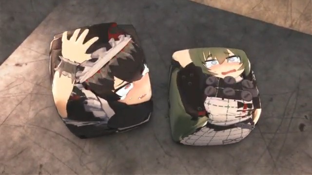平面化と箱化アニメーション