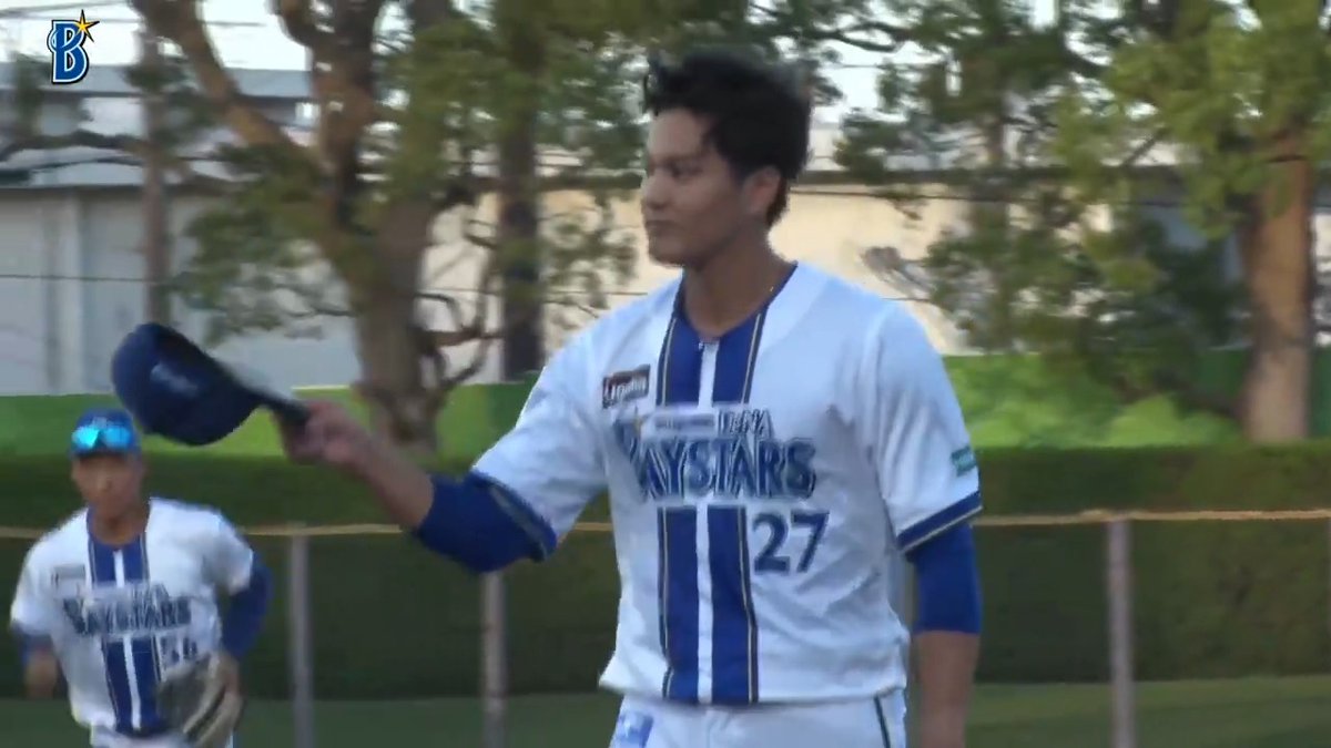 ⚾️#イースタン・リーグ DeNA先発 #藤浪晋太郎 投手🌟 156km/hの直球で三者凡退に抑える🥳 🆚 #DeNA vs #ロッテ #プロ野球 #ファーム #baystars #イージースポーツ にて プロ野球ファームを徹底配信💪