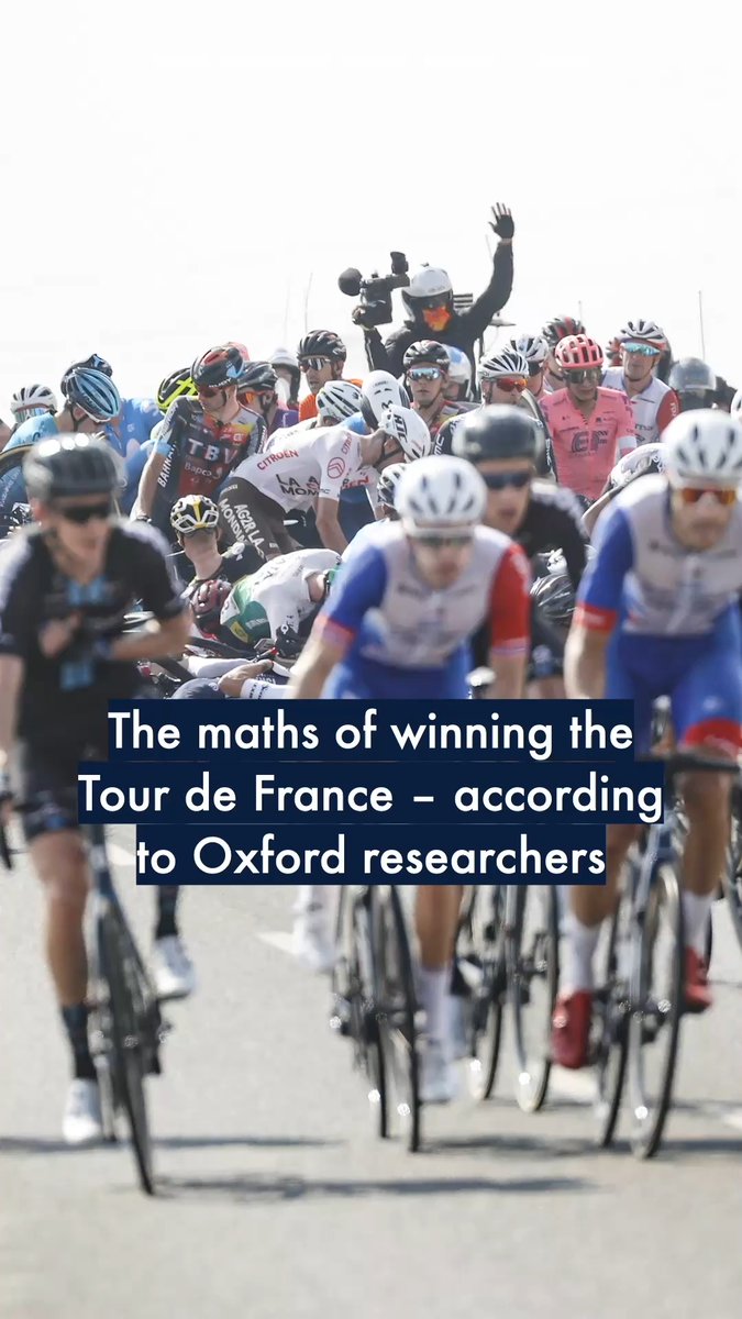 What does it take to win the Tour de France? Oxford mathematicians Prof Ian Griffiths and Javier Chico Vazquez explain their 2018 research on what’s key to winning one of cycling’s toughest endurance races 🚲 🎬 | Oxford Mathematics #TourdeFrance