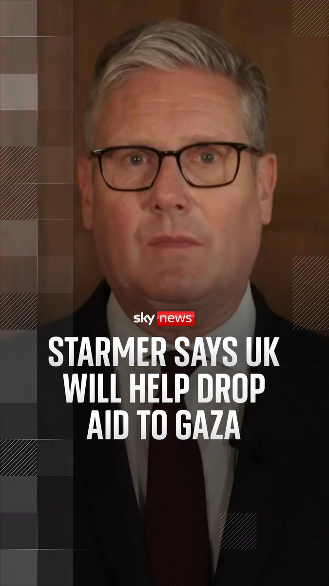 Sir Keir Starmer has announced that the UK is planning to contribute to aid airdrops into the Gaza Strip. This comes after more than a third of MPs signed a letter calling on the government to recognise a Palestinian state. Read more: