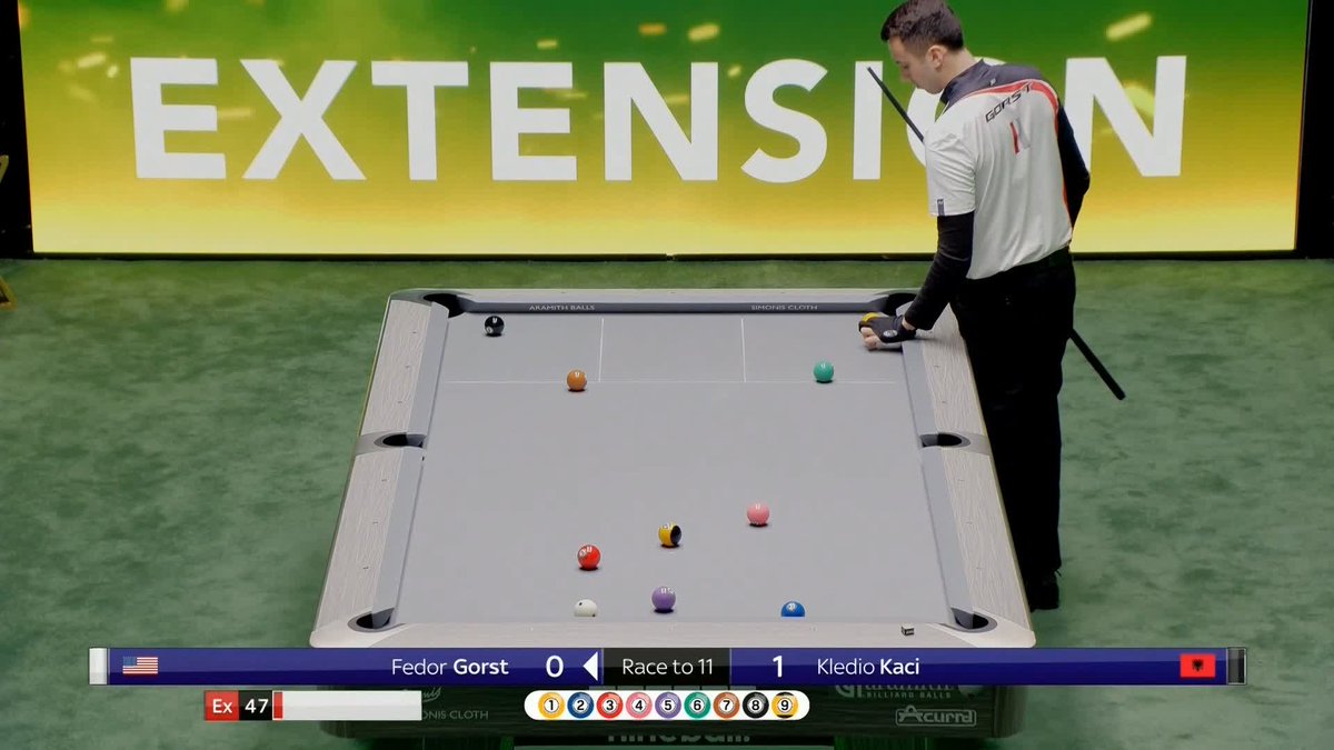 FEDOR GORST, MY WORD!!!!!! 🔥🔥🔥 That is the shot of the week from the World Champion 🌟 #WNT #WorldPoolChampionship 🇸🇦