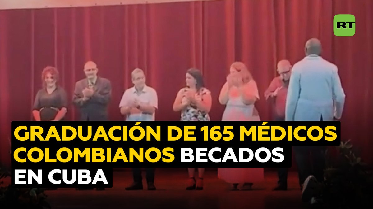 Se gradúan en medicina 165 colombianos becados en Cuba En Cuba se graduaron 165 estudiantes de medicina de Colombia.