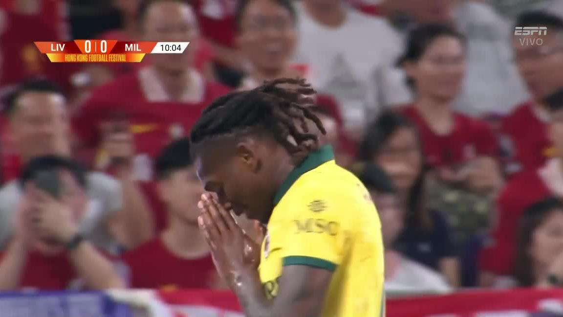 Así fue el golazo de Rafael Leão ante el Liverpool 💥 Y atención que su celebración fue un homenaje para Diogo Jota 🇵🇹 🙏