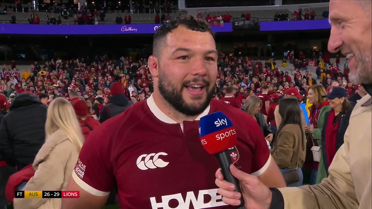 "Best experience of my life!" Ellis Genge on a fairytale Lions series victory in Australia 🦁