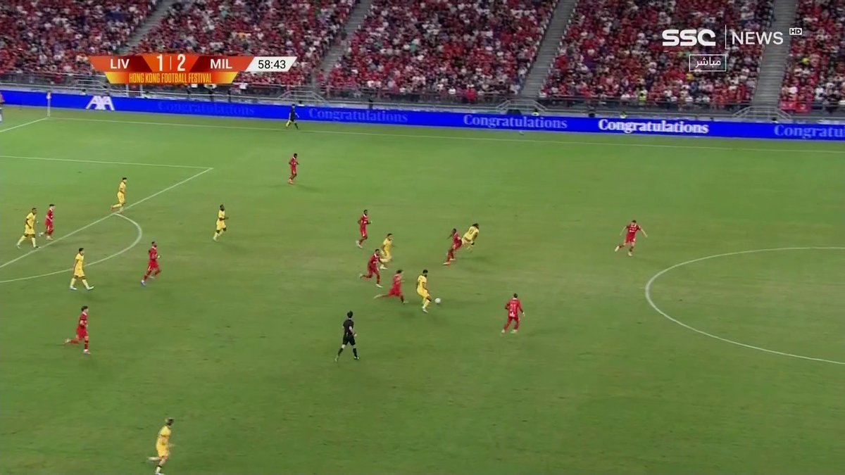 🚨🚨🚨🚨🚨🚨🚨🚨🚨🚨 مرتدات أليغري!!! ميلان يضرب بهدف ثالث من مرتدة ثالثة في المباراة!!!! ميلان 3-1 ليفربول